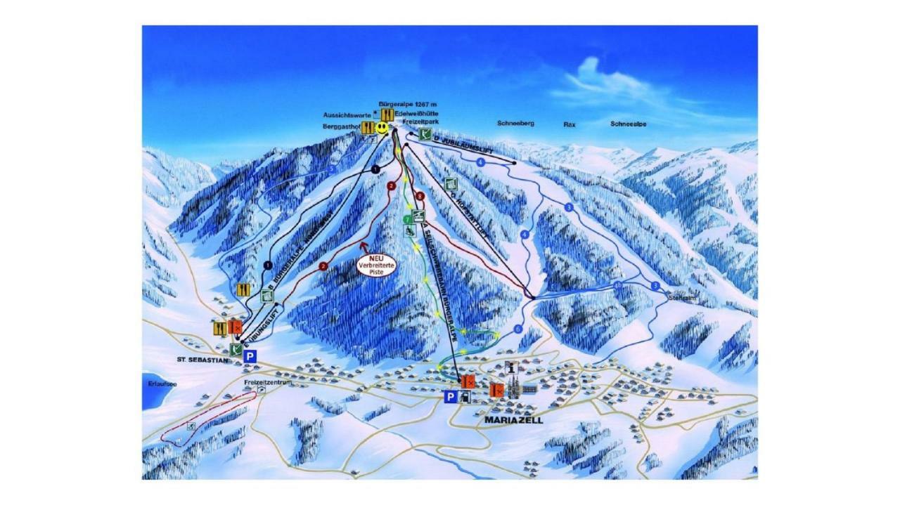 Stadtzentrum Mariazell Kültér fotó